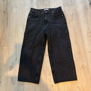 Zara Men's Black Baggy Jeans size 34